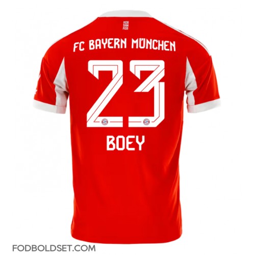 Bayern Munich Sacha Boey #23 Hjemmebanetrøje 2025-26 Kortærmet